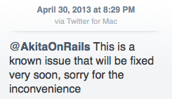 Appfog response